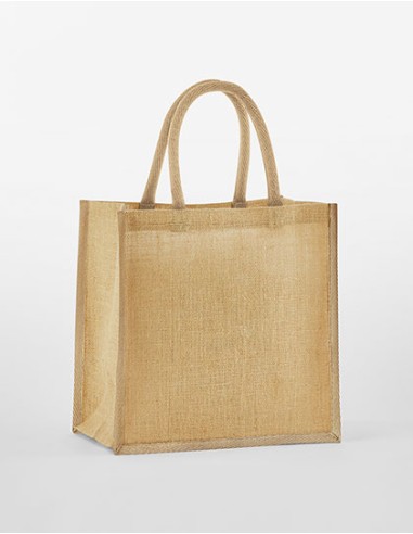WES-W477-Natural Starched Jute Mini Gift Bag